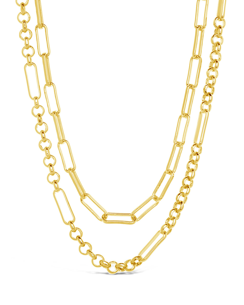 Shirin Layered Chain Necklace by Sterling Forever