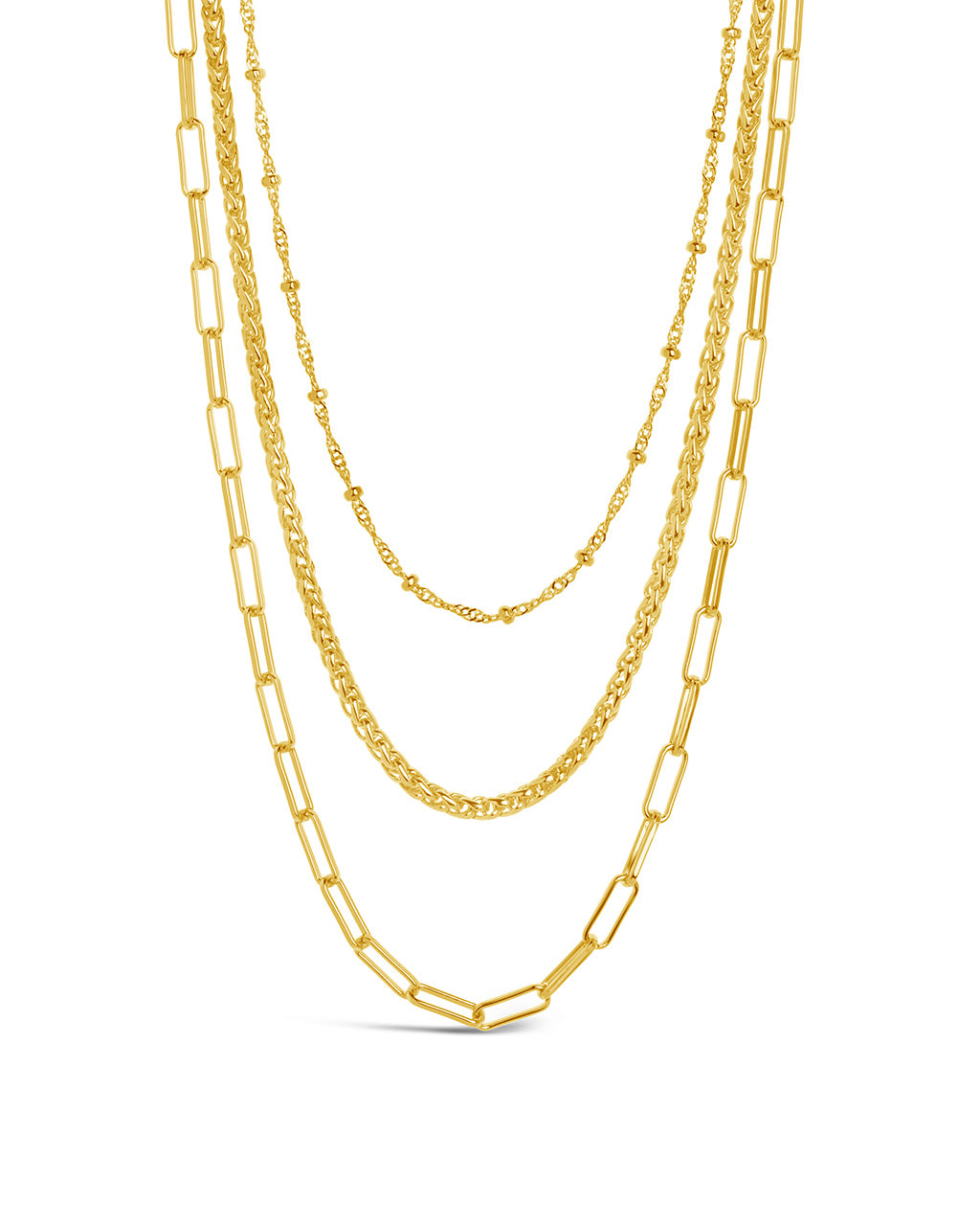 Parisa Layered Chain Necklace by Sterling Forever