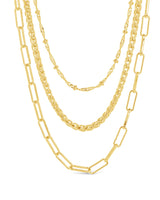 Parisa Layered Chain Necklace by Sterling Forever