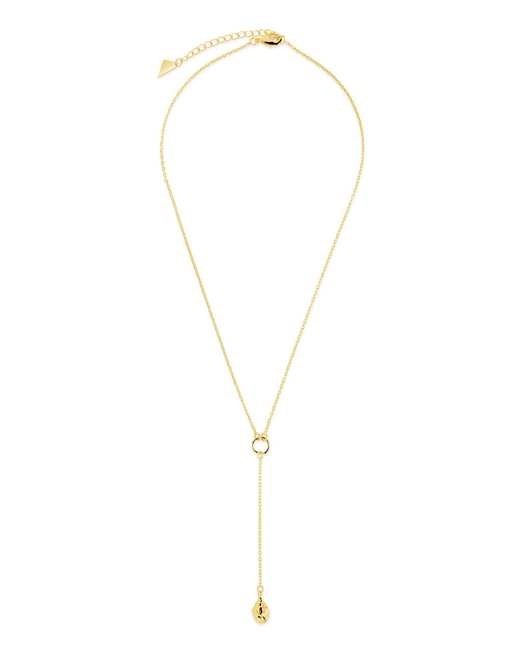 Lee Molten Metal Lariat Necklace by Sterling Forever