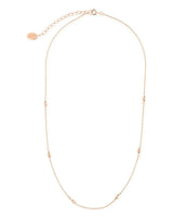 Sterling Silver Beaded Necklace by Sterling Forever