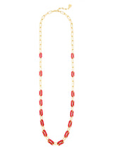 Lenna Long Links Necklace by ZENZII