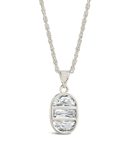 Soraya CZ Pendant Necklace by Sterling Forever