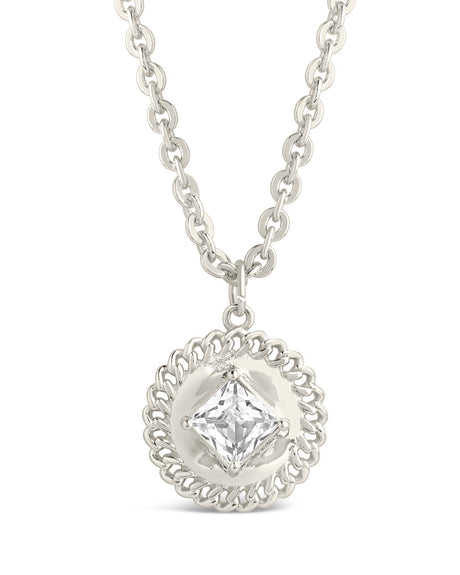 Jaliyah CZ Statement Pendant Necklace by Sterling Forever