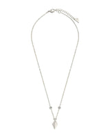 Louise Stationed CZ & Pointed Pendant Necklace by Sterling Forever