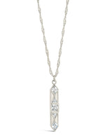 Romilly CZ Drop Pendant Necklace by Sterling Forever