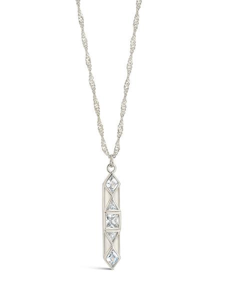 Romilly CZ Drop Pendant Necklace by Sterling Forever