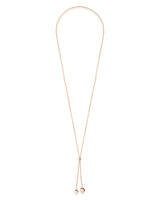 Dangling Heart Bolo Slider Necklace by Sterling Forever