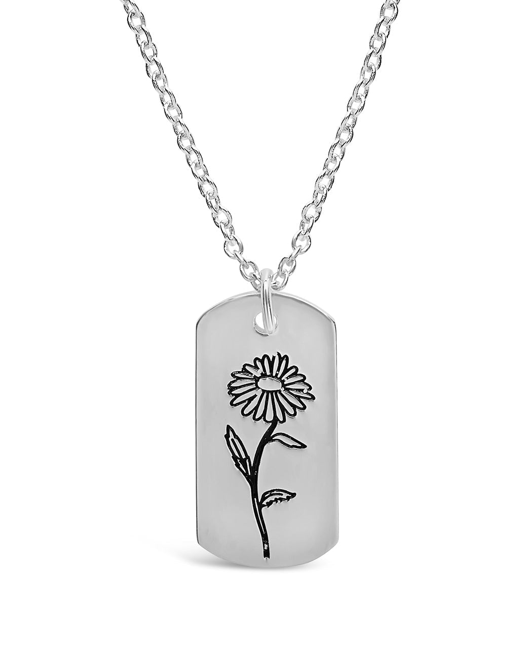 Birth Flower Pendant by Sterling Forever