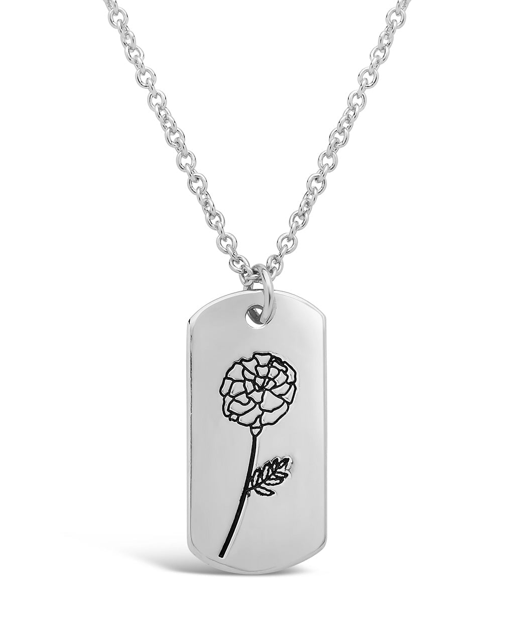 Birth Flower Pendant by Sterling Forever