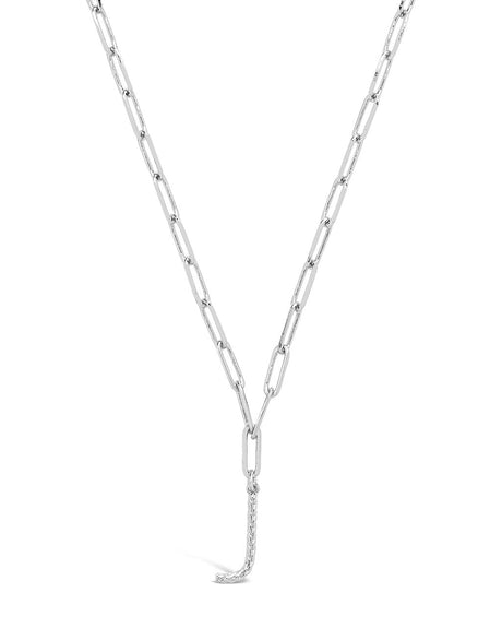 Braided Initial Pendant Necklace by Sterling Forever