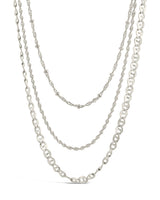 Lanora Layered Chain Necklace by Sterling Forever