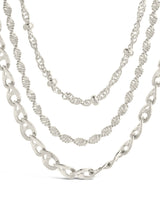 Lanora Layered Chain Necklace by Sterling Forever