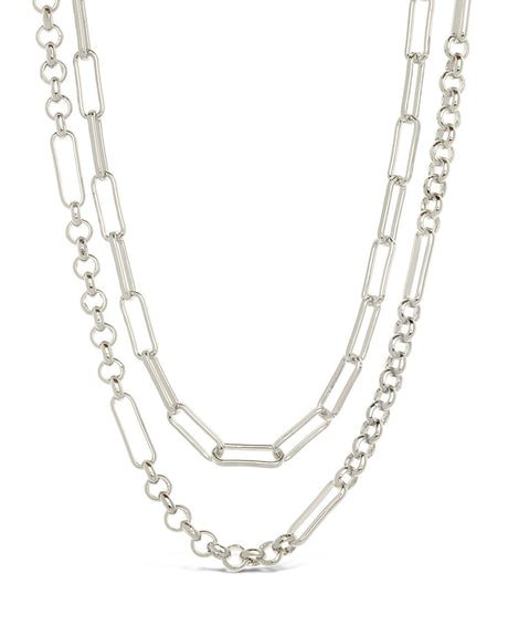 Shirin Layered Chain Necklace by Sterling Forever