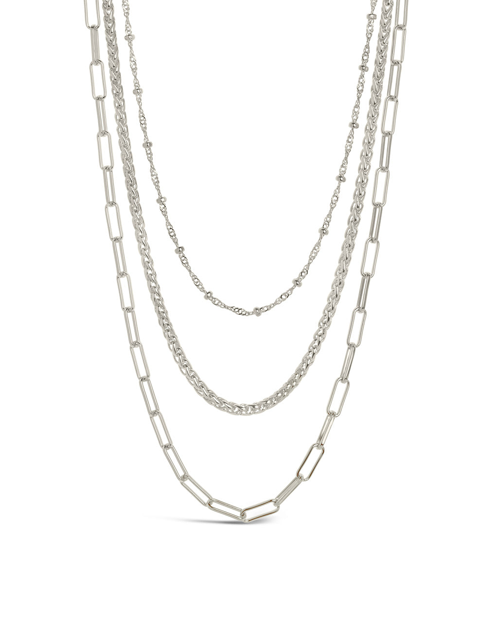 Parisa Layered Chain Necklace by Sterling Forever