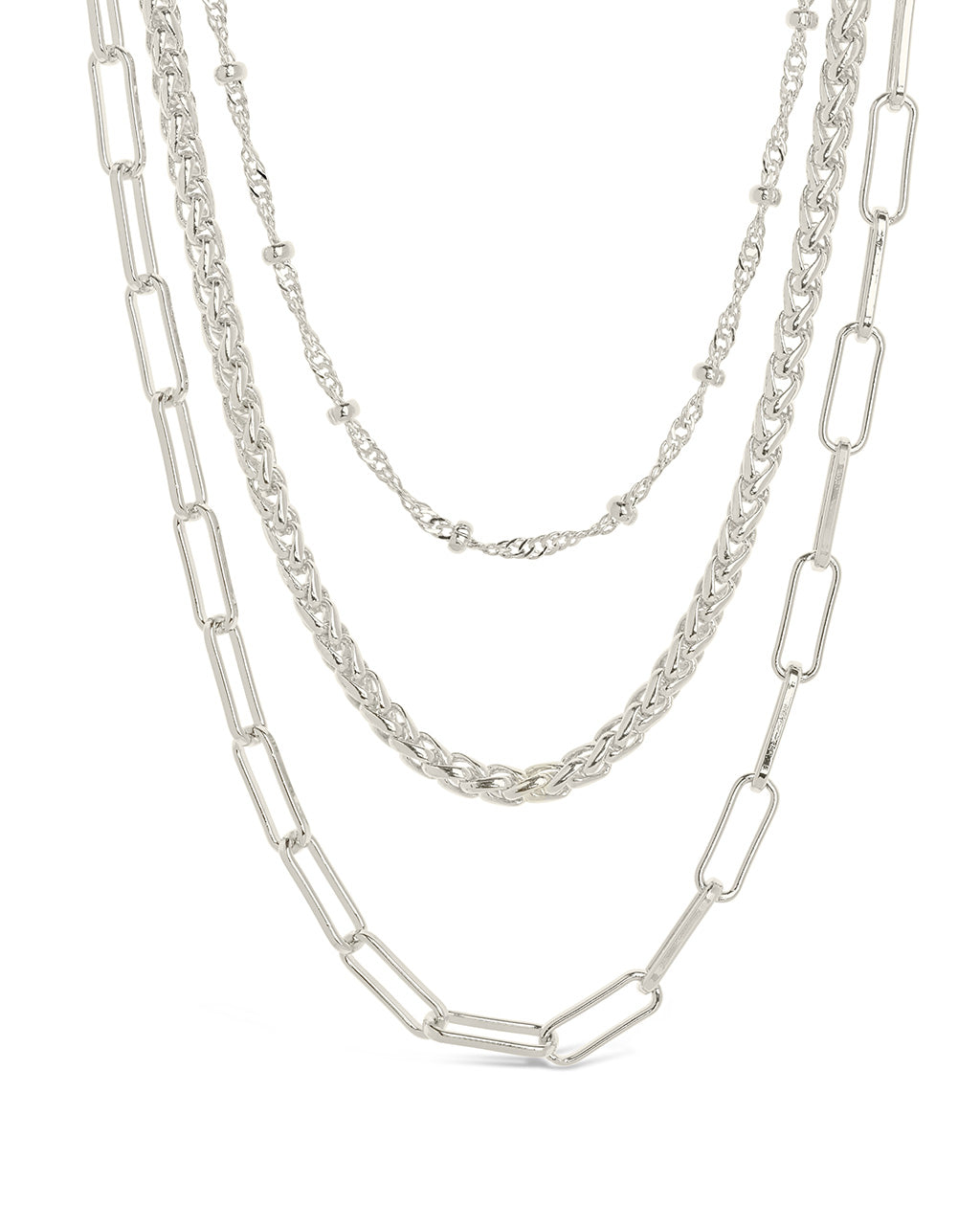 Parisa Layered Chain Necklace by Sterling Forever