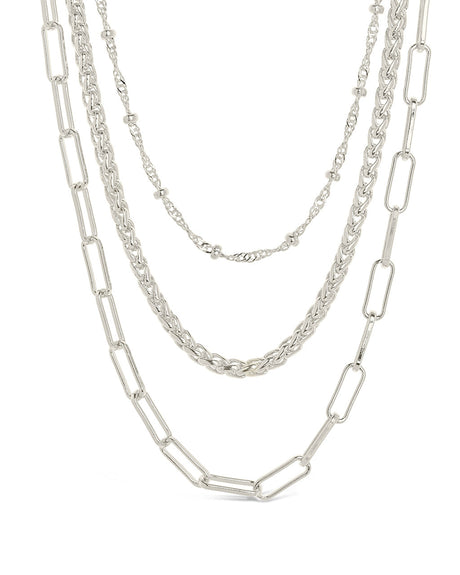 Parisa Layered Chain Necklace by Sterling Forever