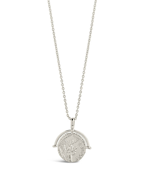 Ancient Royalty Coin Pendant Necklace by Sterling Forever