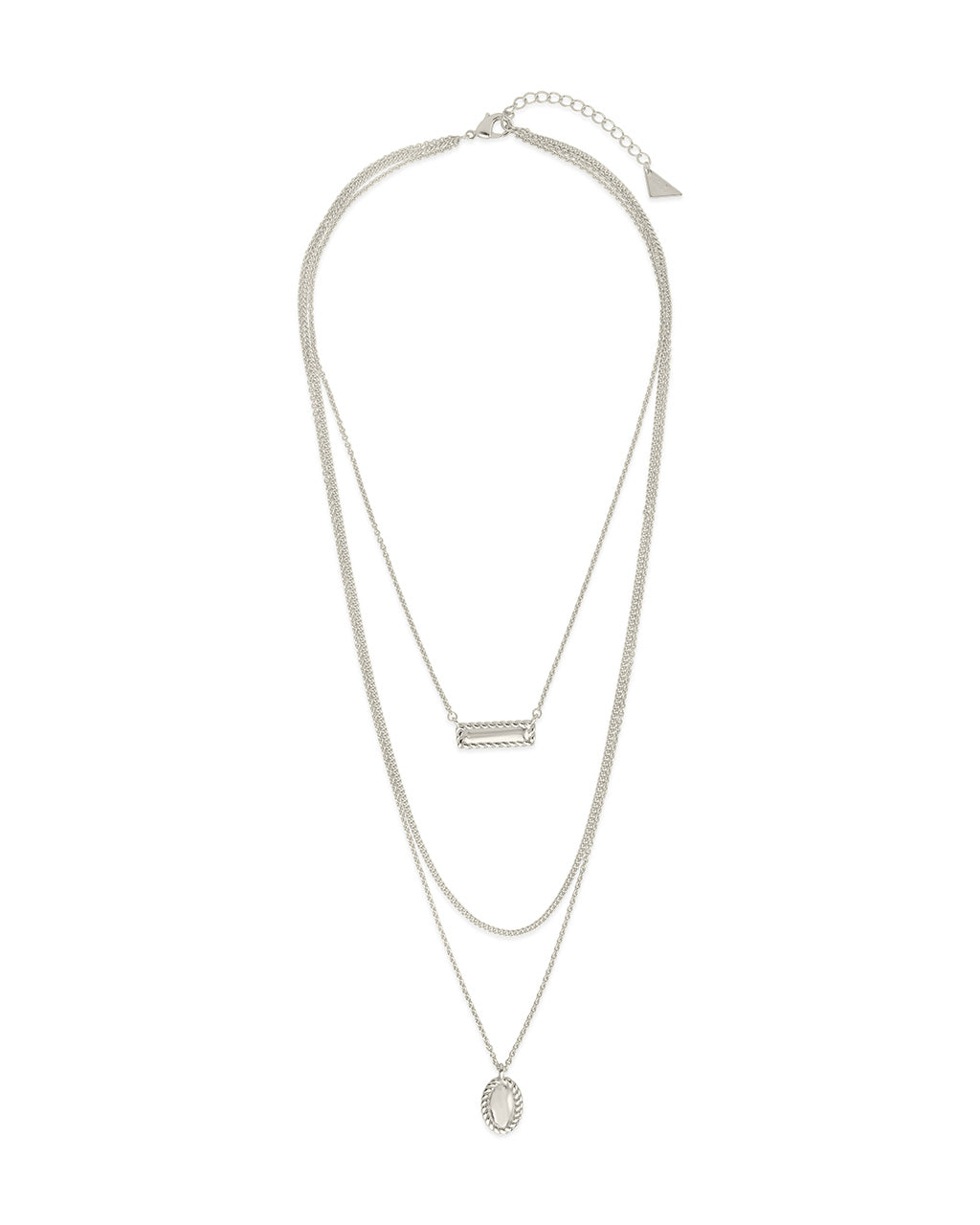 Hartley Polished Layered Chain Necklace by Sterling Forever