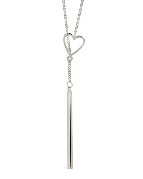 Shania Open Heart Lariat Necklace by Sterling Forever