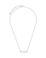 Sterling Silver Mini Bar Pendant by Sterling Forever