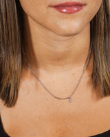 Sterling Silver Polished Bar & Star Drop Necklace by Sterling Forever