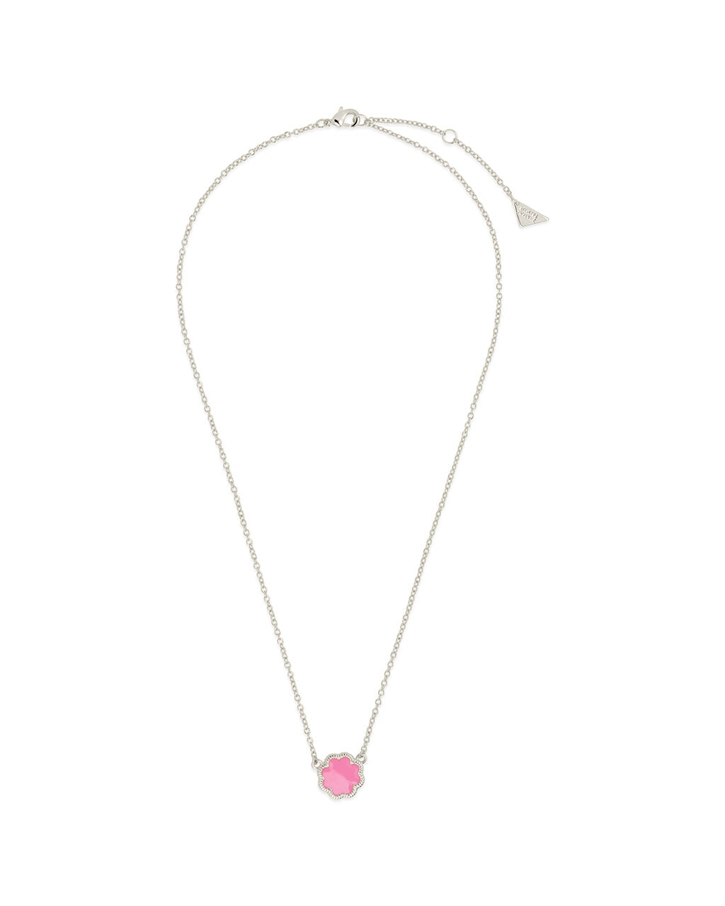 Rose Petal Pendant Necklace by Sterling Forever