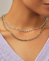 Amedea Pearl & Chain Layered Necklace by Sterling Forever