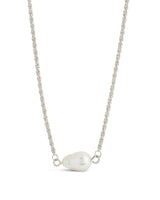 Elyse Pearl Pendant Necklace by Sterling Forever