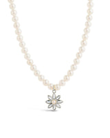 Esti CZ Beaded Pearl Necklace by Sterling Forever