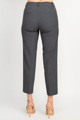 Zac & Rachel Slim Fit Pull on Pocket Pant - Black & Heather Slate by Curated Brands