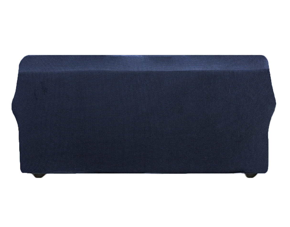 Navy Blue 2-Piece Set Slipcover Sofa & Loveseat Cover Protector 4-Way Stretch Elastic by Homemartgoods