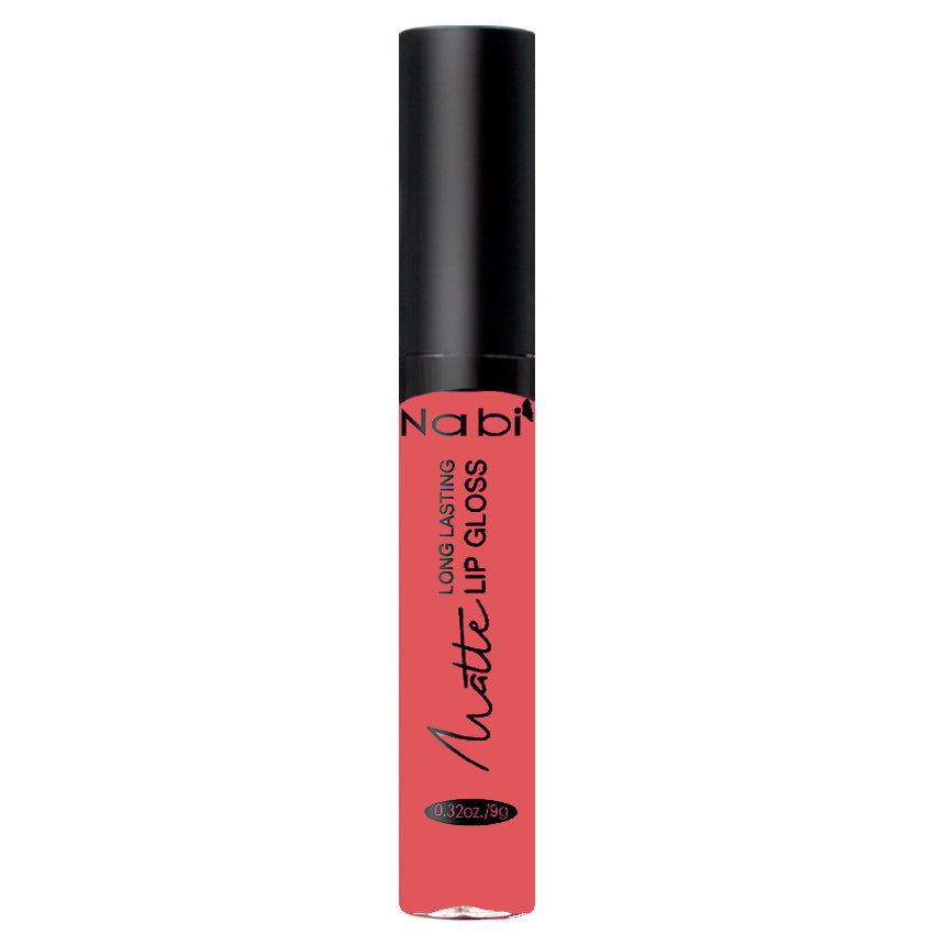 Nabi Cosmetics Matte Lip Gloss - Pink Red