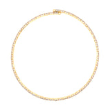 Baguette Choker Necklace by Jennifer Miller Jewelry