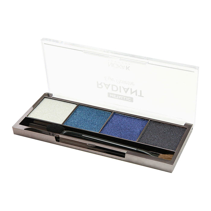 Nicka K Metallic Radiant Eye Palette - Mercury