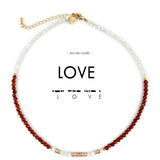 Morse Code Necklace: LOVE by ETHICGOODS