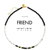 Morse Code Necklace: FRIEND by ETHICGOODS