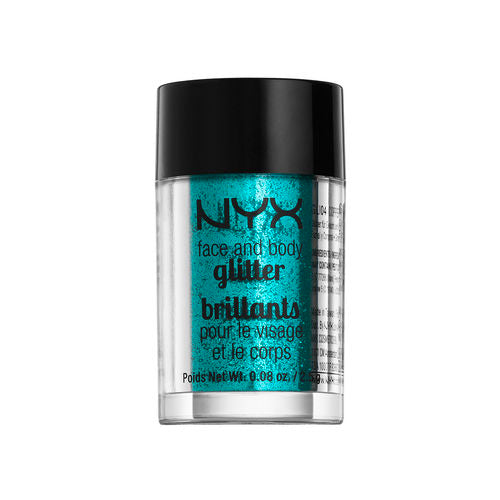 NYX Face & Body Glitter - 03 Teal