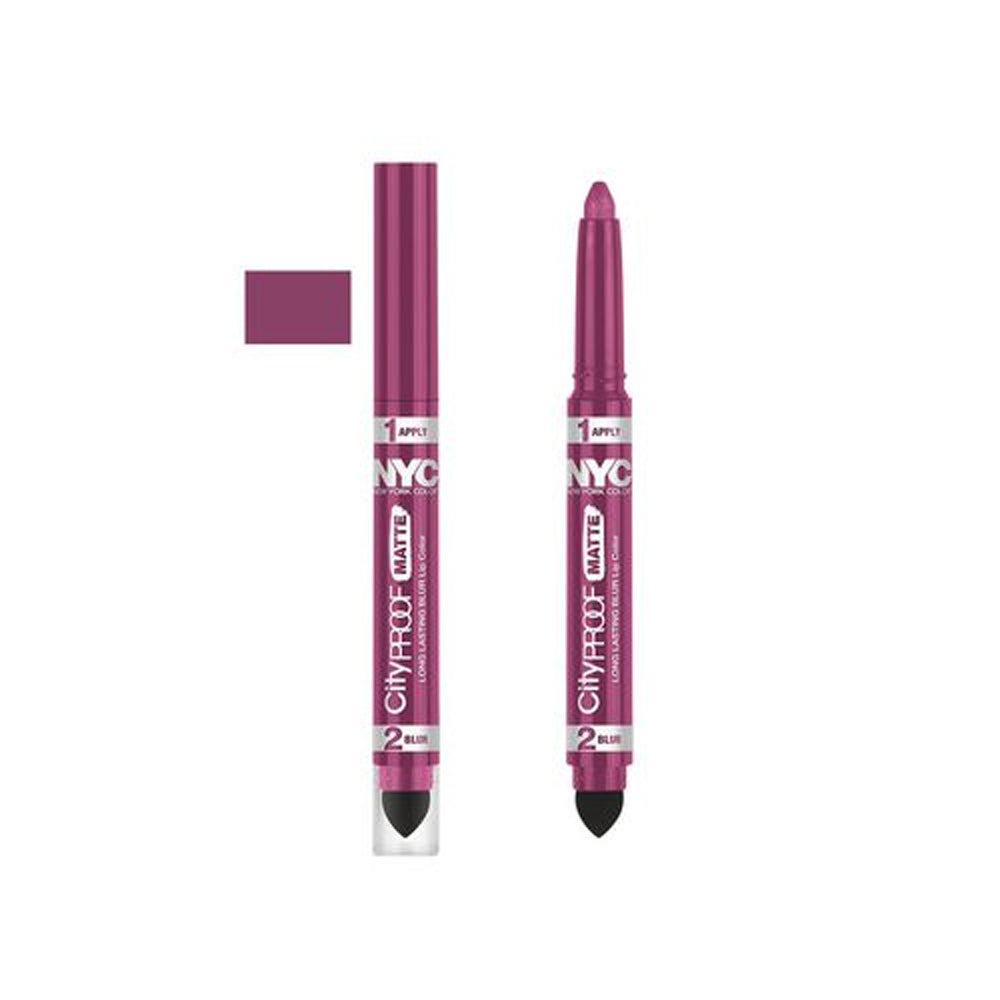 NYC City Proof Matte Blur Lip Color - Pink City