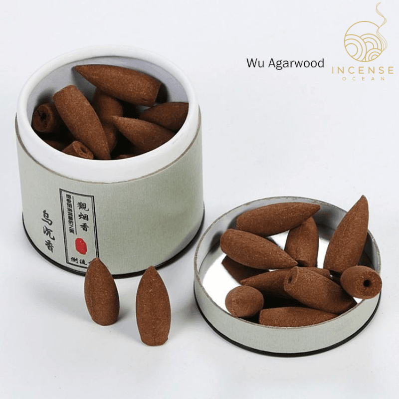 Natural Sandalwood Backflow Incense Cones by incenseocean