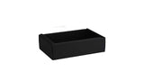 Clear Sleeve Sliding Black Gift Box 12 Pack 7x4.75x2 by Hammont