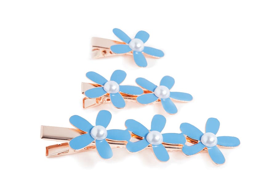 NuMe Flower Hair Clip Set by NuMe