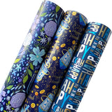 Hanukkah Wrapping Paper Roll Bundle by Present Paper