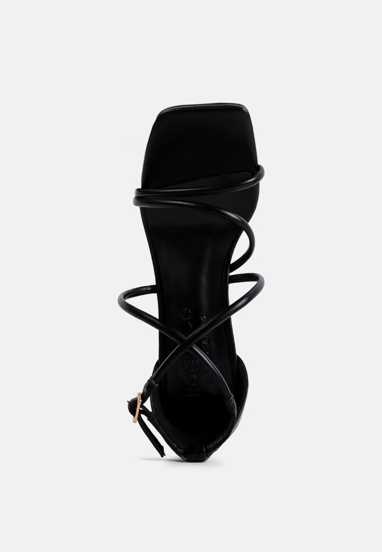 opulence high heeled dress sandal by London Rag