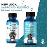 Dog Bad Breath & Dental Care Solution - Natural Remedy for Canine Oral Health by BestLife4Pets