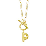 Modern Classic Initial Necklace by Ellisonyoung.com