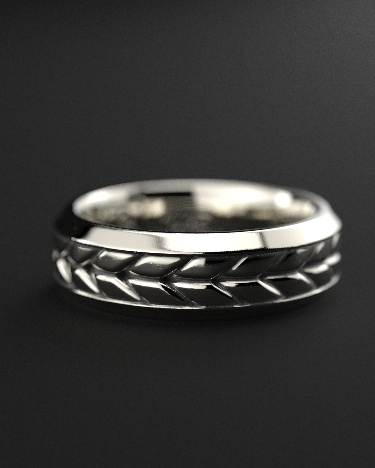 Woven Ring #2 by Seekers Men's Jewelry