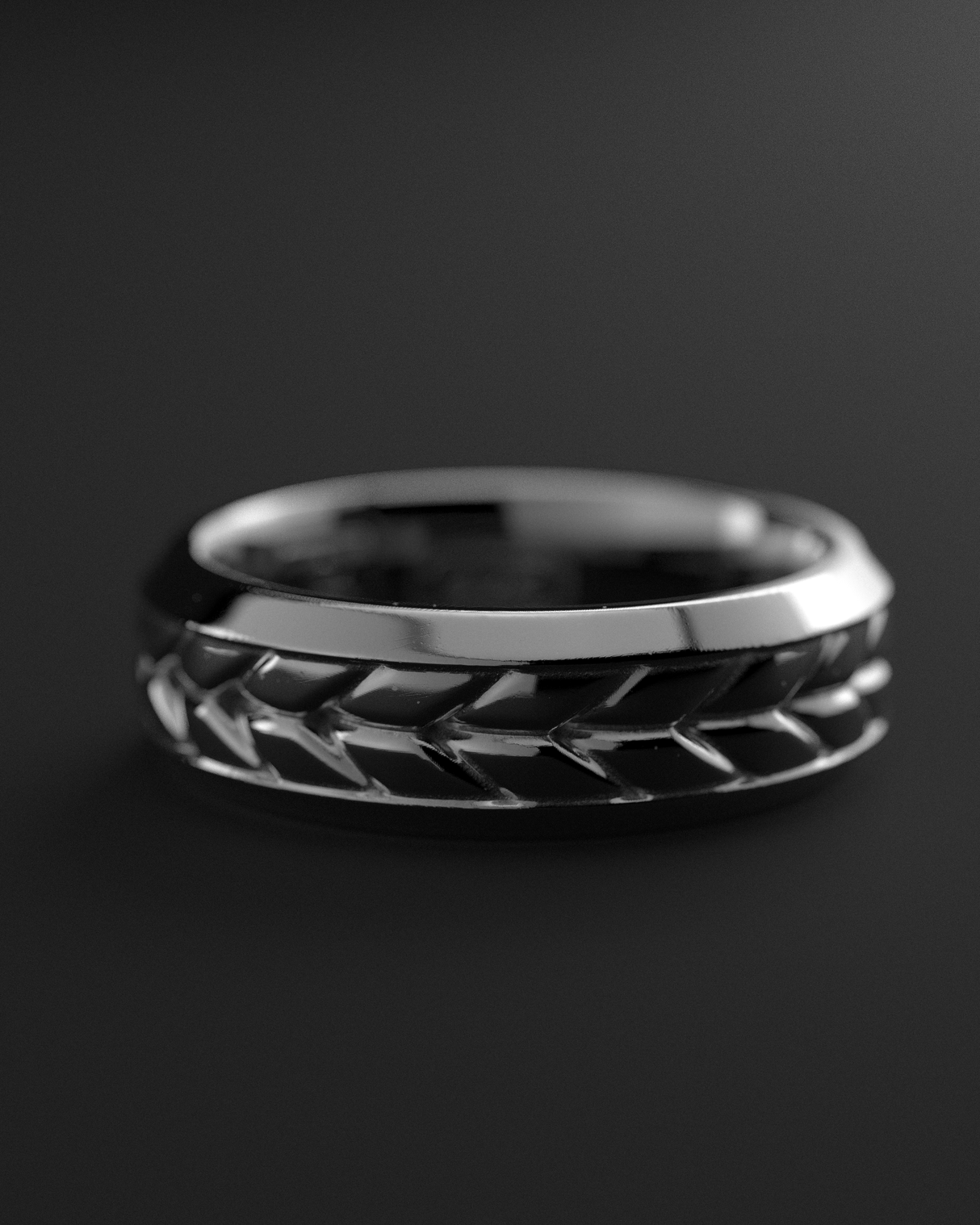 Woven Ring #2 by Seekers Men's Jewelry