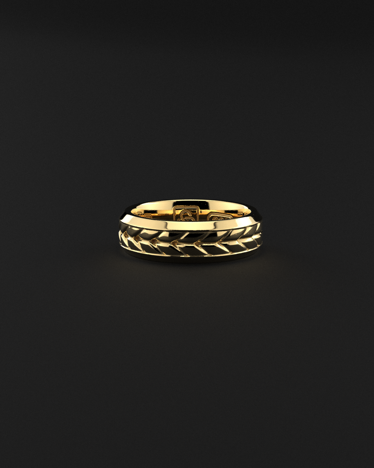 Woven Ring #2 by Seekers Men's Jewelry