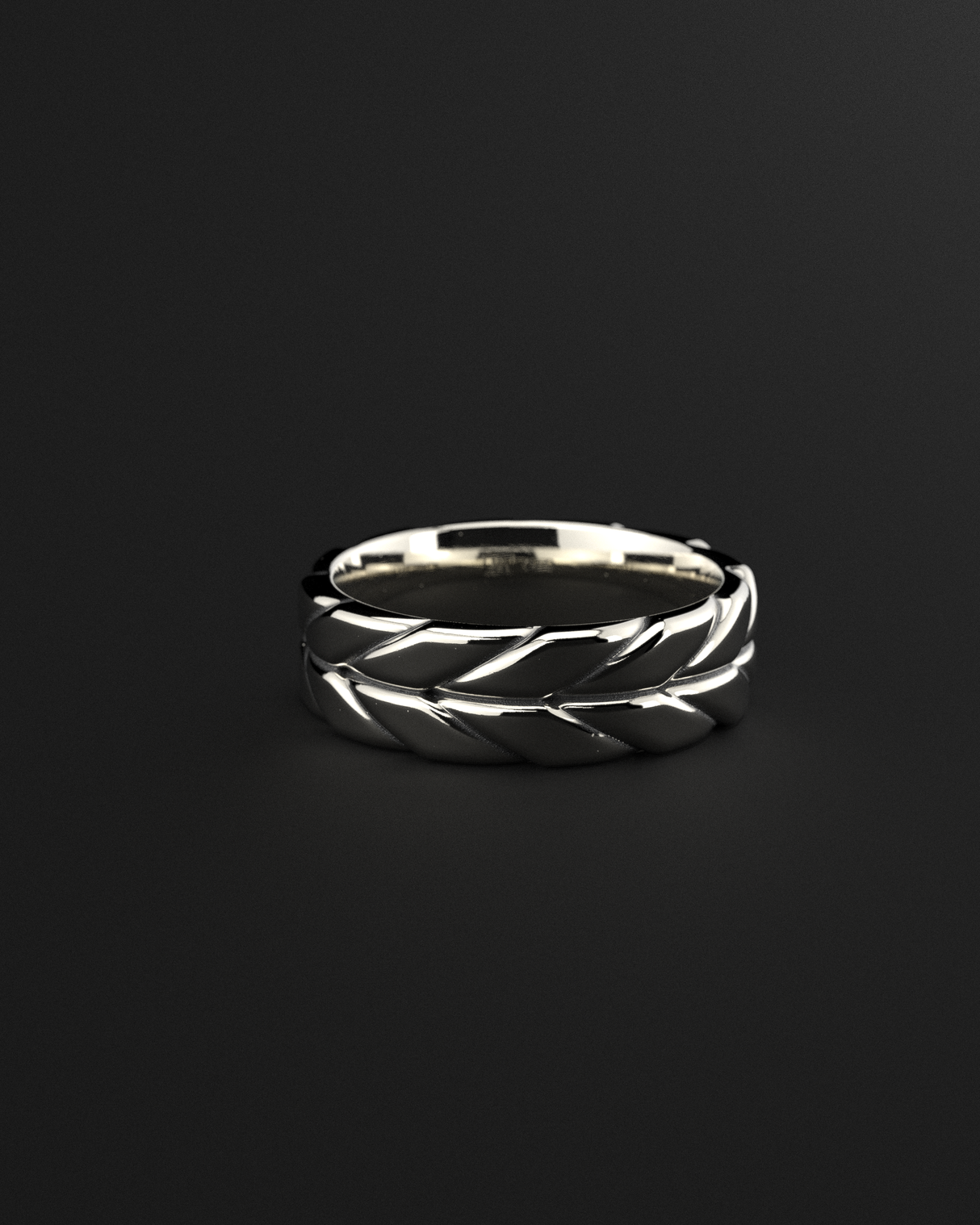 Woven Ring by Seekers Men's Jewelry